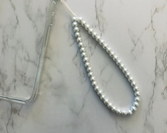 Imitation Pearl Phone Strap/Charm