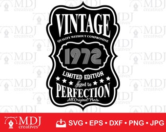 Download Aged To Perfection Svg Etsy