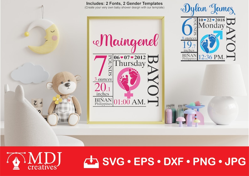 Free Free 323 Baby Boy Birth Announcement Svg SVG PNG EPS DXF File