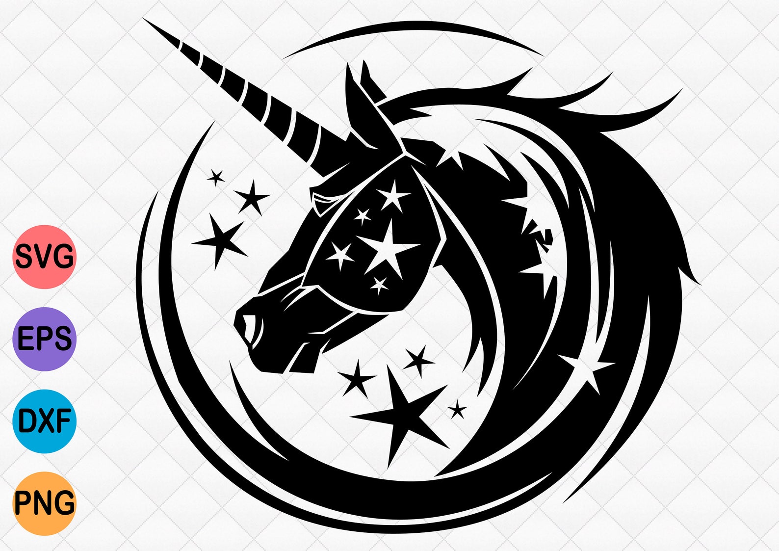 Unicorn Svg File