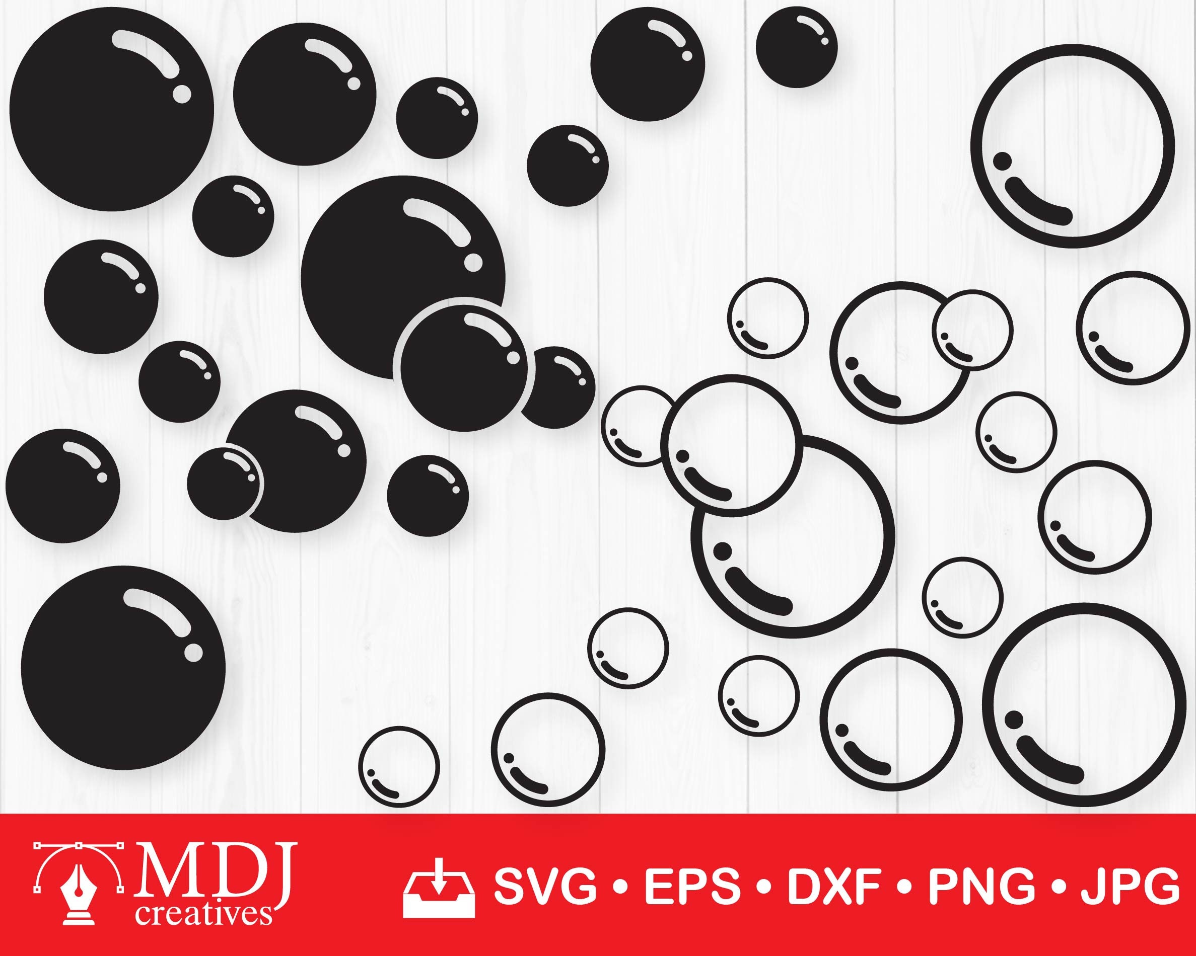 Bubbles SVG Bundle Bubble Svg Bubble Clipart Clipart Soap - Etsy Australia