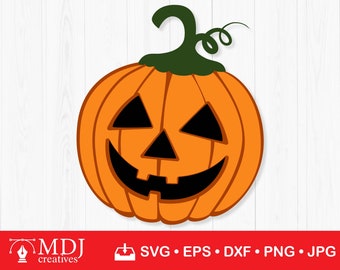 Jack O Lantern SVG: Halloween Pumpkin Face (digitale download)