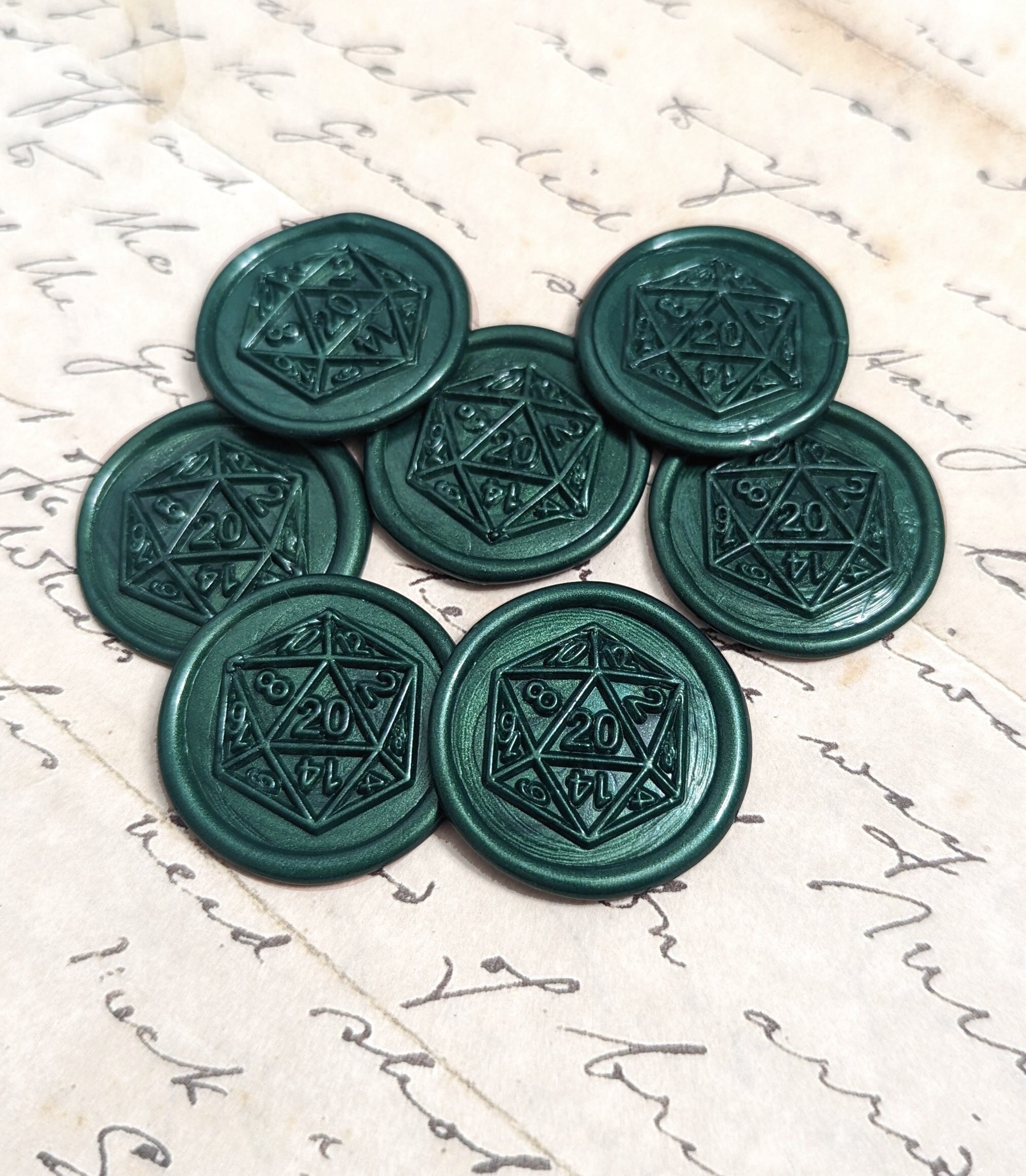 D20 Dice Wax Seal Stamp for RPG, LARP, and DND Props and Gifts –  ArteOfTheBooke