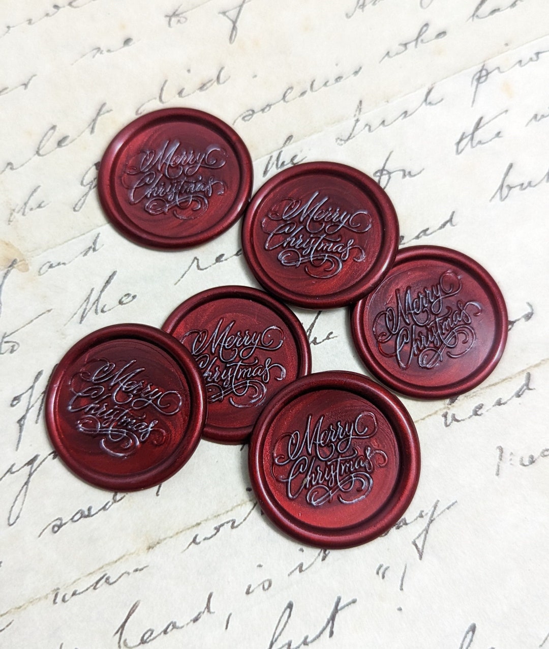 Christmas Card Seals 