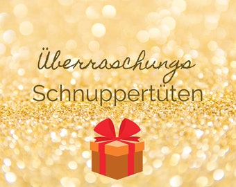 Schnuppertüten | Überraschungs-Set  | Budget - Planer | Challenges | Tracker | Print mit 200g Papier | A6