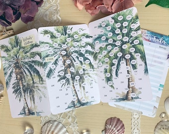 Urlaubs-Challenge | sparen | Sparspiel | Print mit 200g Papier | DIN A 6