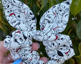 Scrunchie Made with Licensed Disney 101 Dalmatians Fabric