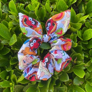 Scrunchie Made With Licensed Disney Muppets Gang Fabric