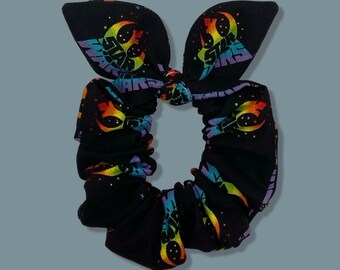 Chouchou en tissu avec logo Disney Star Wars sous licence, logo arc-en-ciel