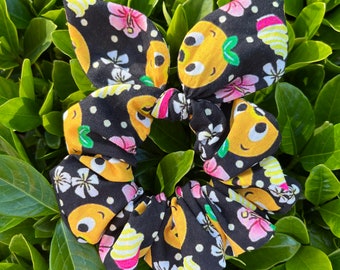 Orange Bird Scrunchie