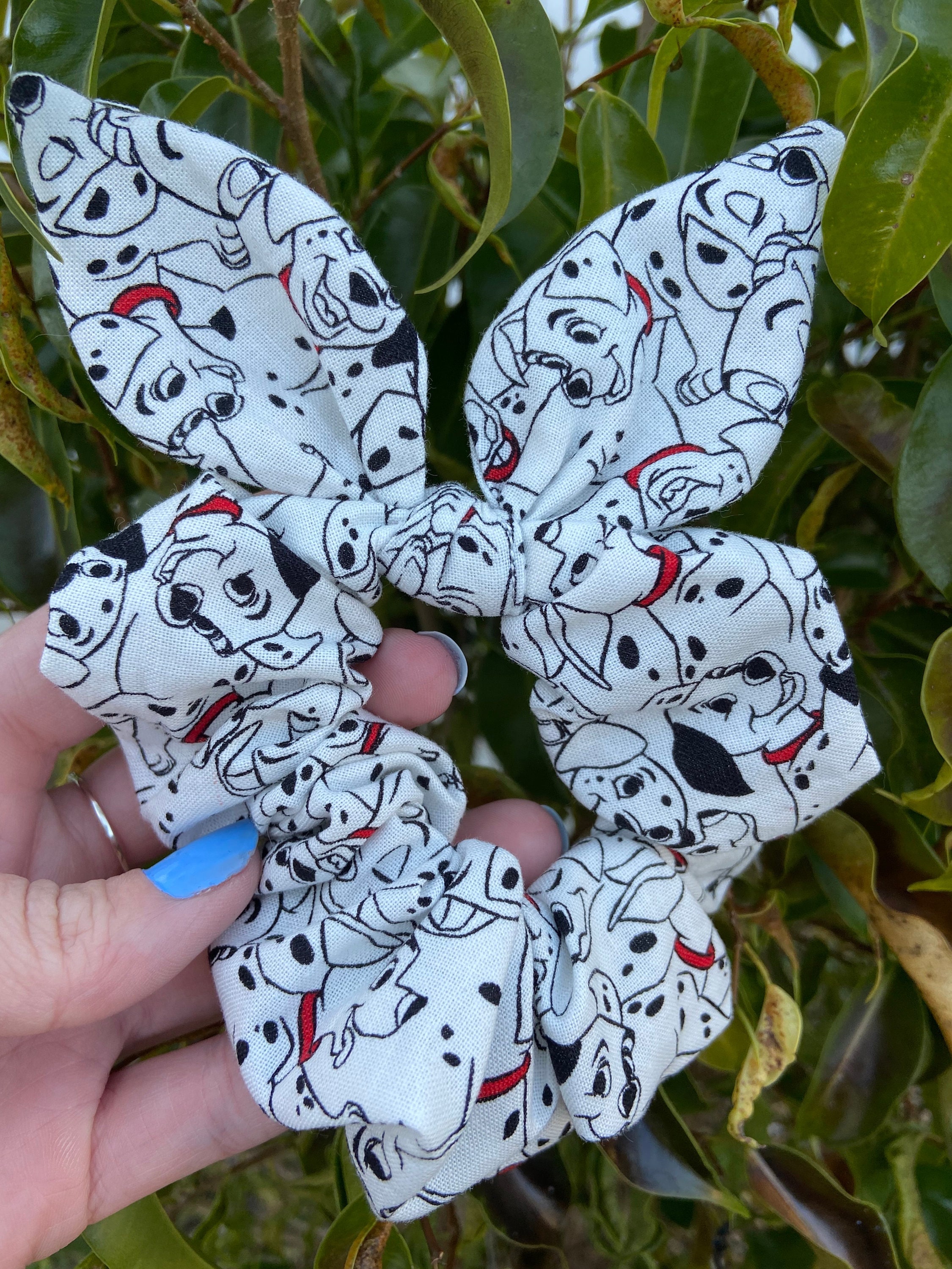 Scrunchie Made with Licensed Disney 101 Dalmatians Fabric