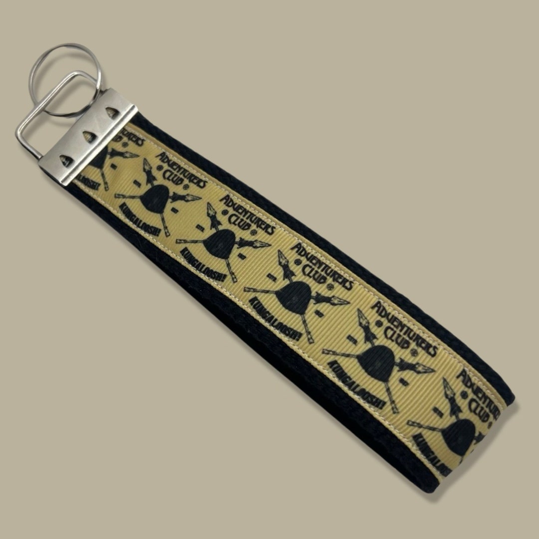 Adventurer's Club, Kungaloosh Keychain Wristlet Etsy