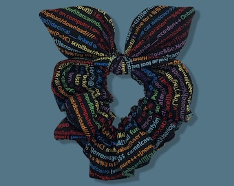 Programmer, Coding, Code, Developer Scrunchie