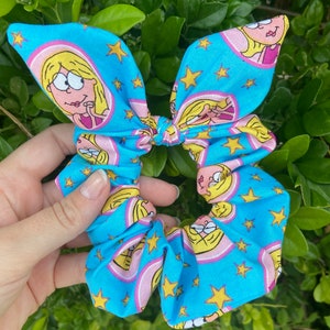 Scrunchie Made with Licensed Disney Lizzie McGuire Fabric