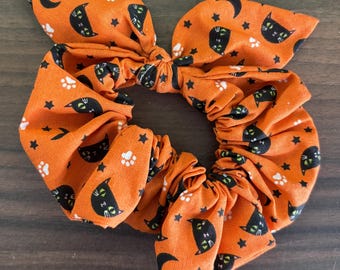 Black Cats Cute Scrunchie