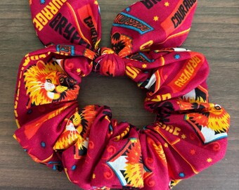 Scrunchie Made with Licensed Harry Potter Gryffindor Fabric