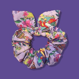 Enchanted Tiki Birds, Theme Park Attraction Scrunchie