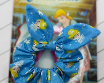 Scrunchie Made with Licensed Disney Cinderella Fabric