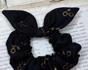 Scrunchie Made with Licensed Harry Potter Icons Fabric