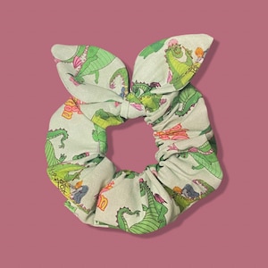 Scrunchie Made with Licensed Disney Pete&#39;s Dragon Fabric
