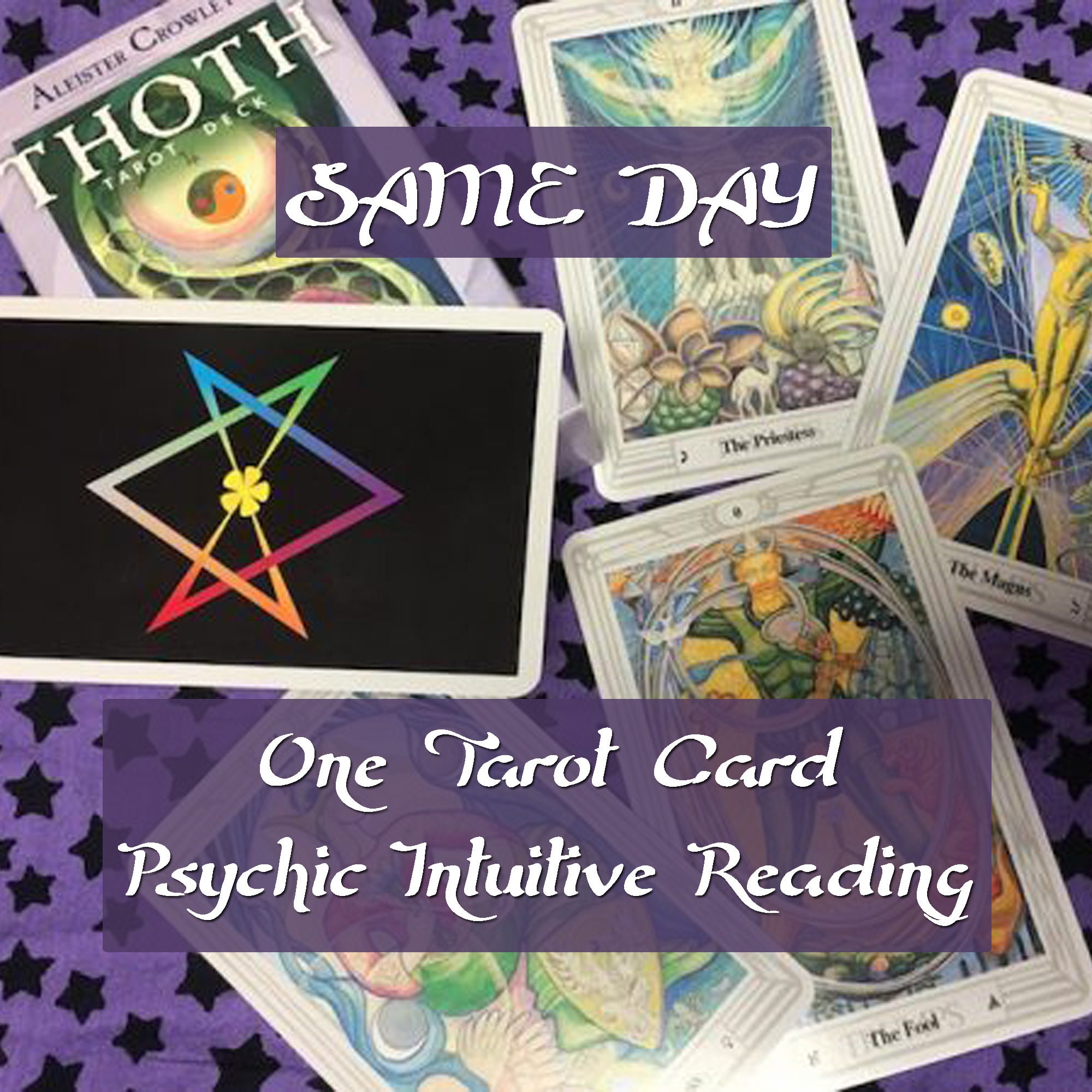 Psychic Reading SAME DAY One Card Tarot Readings Intuitive - Etsy