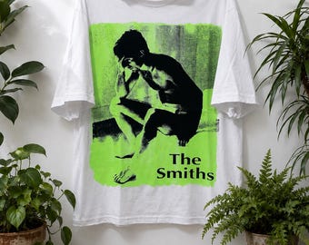 The Smiths T-Shirt | Morrissey Punk Style | Hand-Printed Grunge Tee