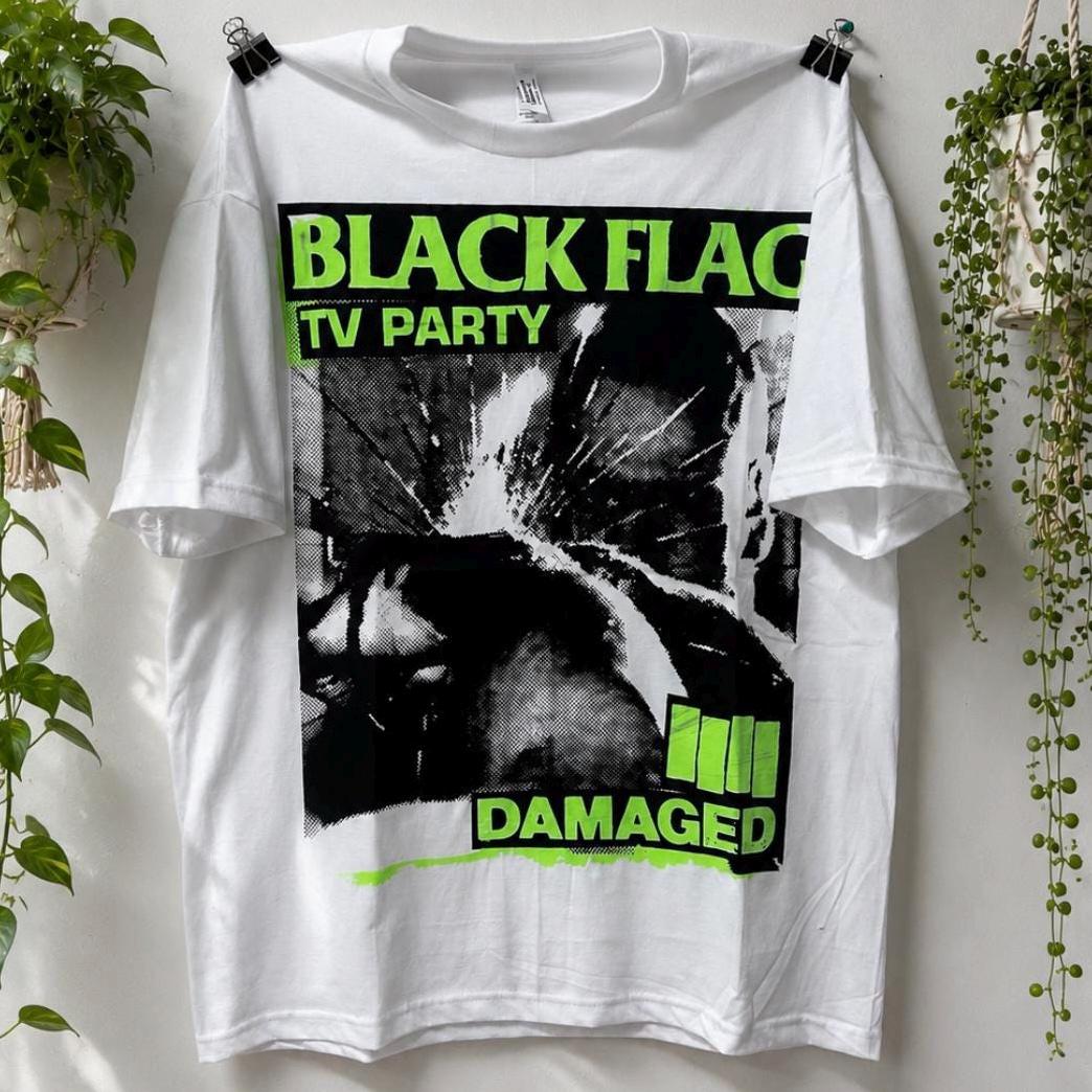 Black Flag Shirt Damaged - Etsy