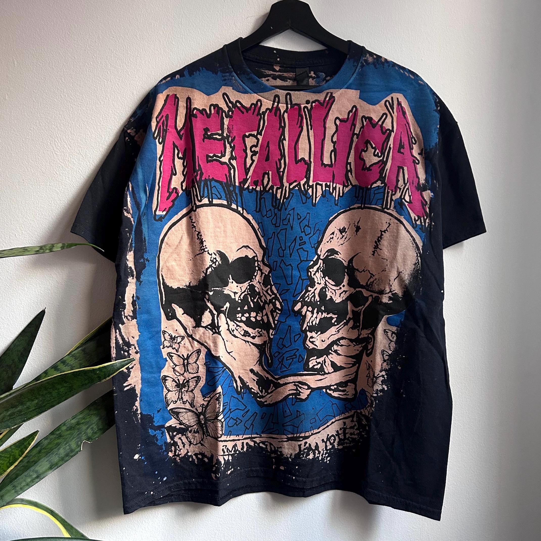 Metallica Oversized Shirt Etsy UK