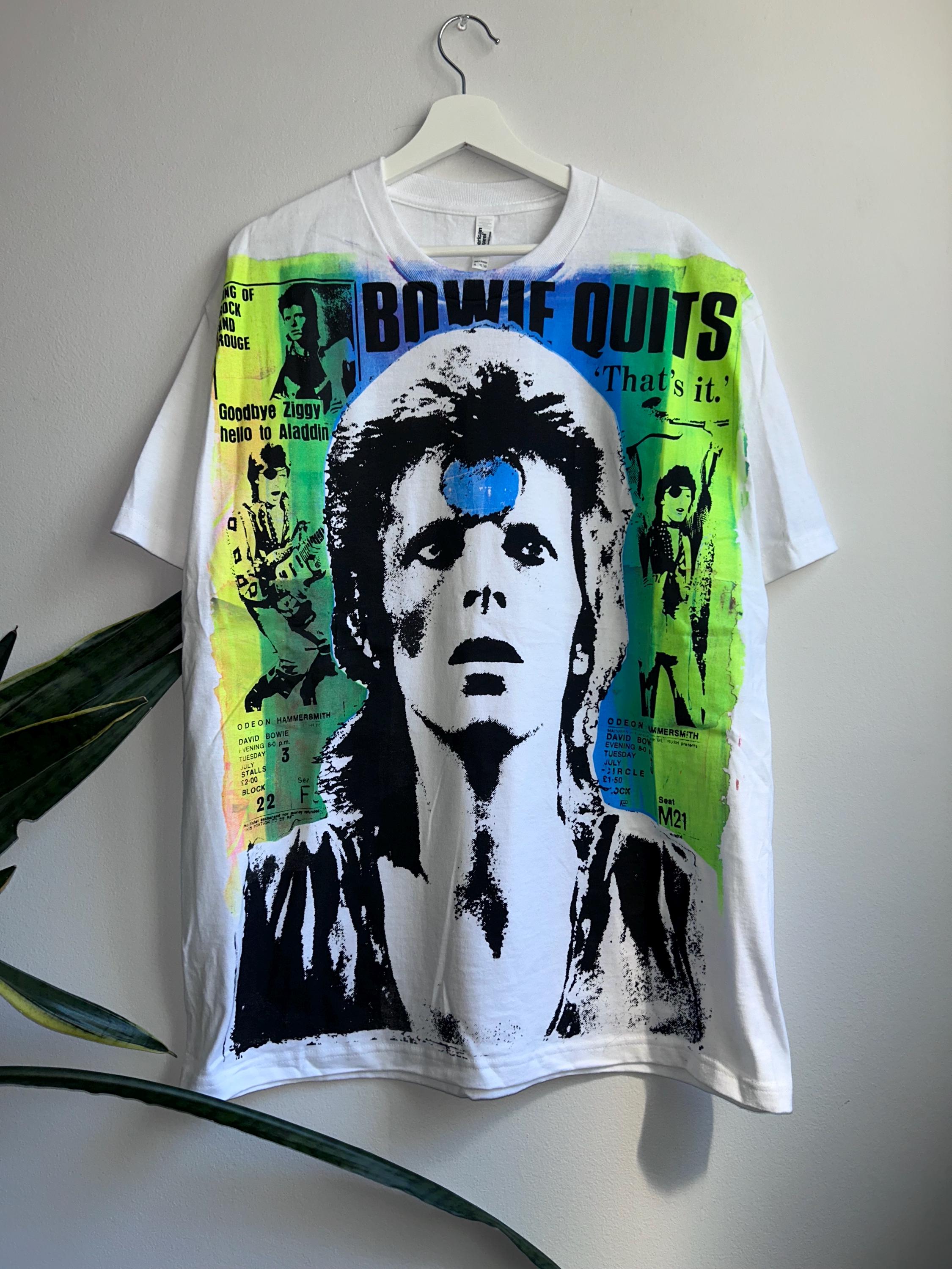 David bowie tshirt - Etsy 日本