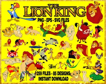 Free Free 129 Lion King Svg Etsy SVG PNG EPS DXF File