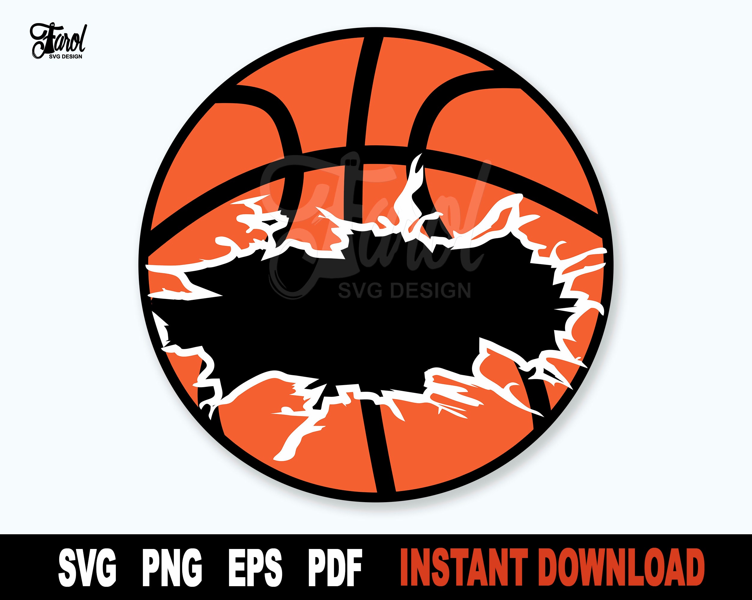 Basketball Svg Basketball Team Name Svg File for Cricut Etsy