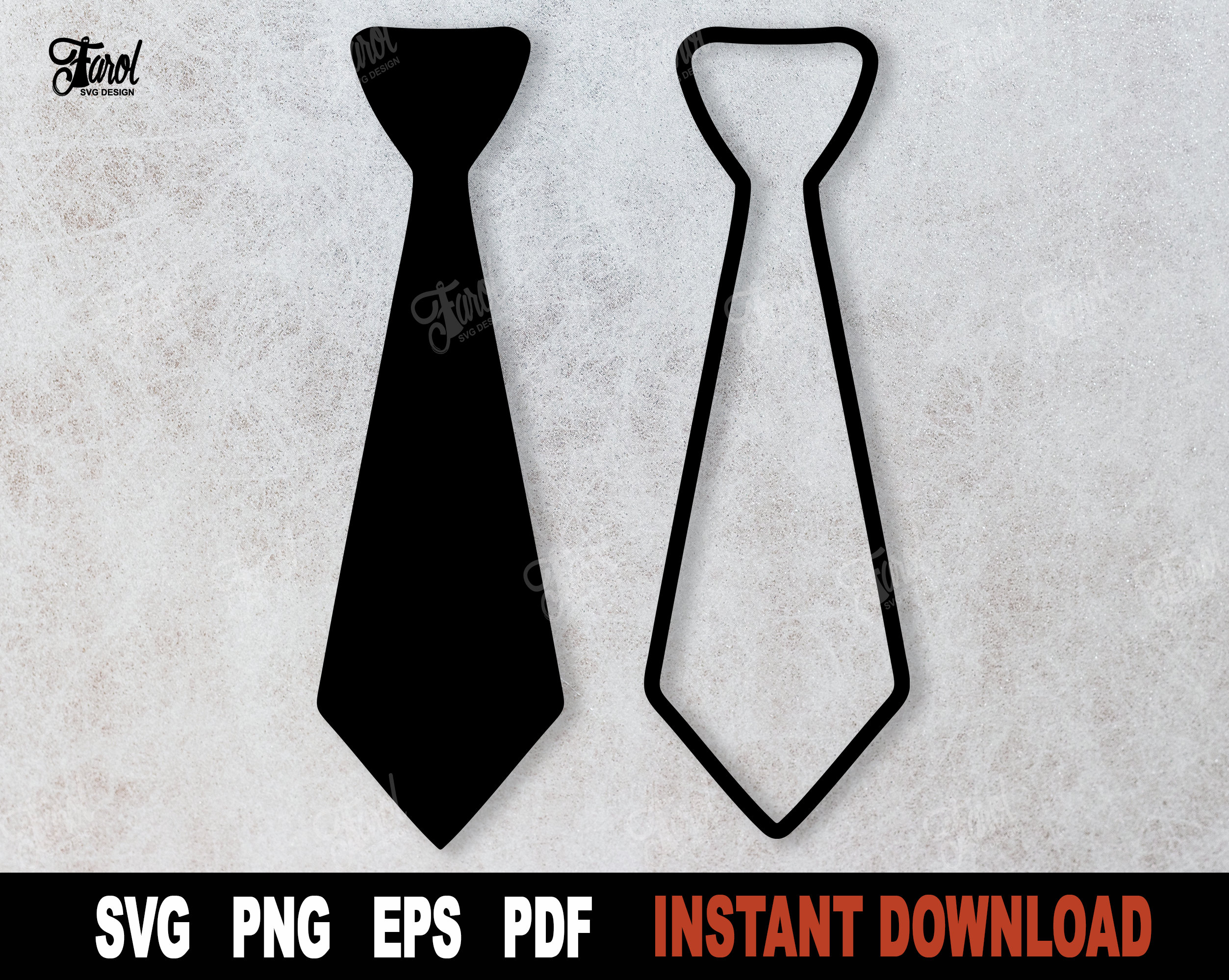 Tie SVG File For Cricut Silhouette Tie Svg Cut File Shapes - Etsy España