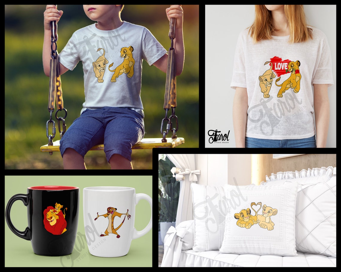 Download The Lion King SVG Bundle png eps svg Files Simba svg Nala ...
