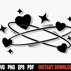 Crazy in Love SVG Datei für Cricut, Silhouette - In love with you Cut Datei, Valentinstag SVG, Liebe Clipart - Sofort Digital Download