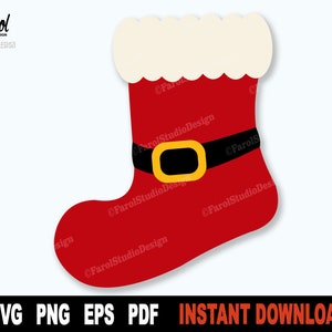 Babbo Natale Boot SVG Cut File, Cristmas SVG, Babbo Natale Svg, Snow Boots Svg