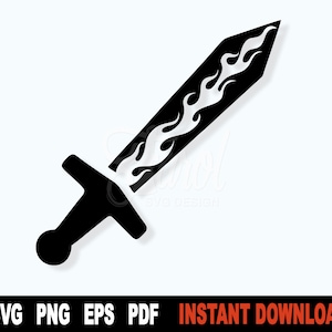 Medieval Sword SVG Cut File, Armor of God SVG, Sword of Spirit SVG Files For Cricut - Instant Digital Download