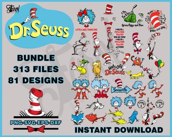 Dr Seuss Clipart Etsy