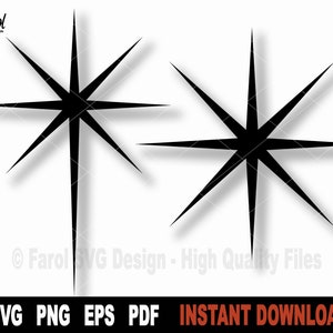 North Star SVG: Christmas Star Cut File for Cricut (Digital Download)