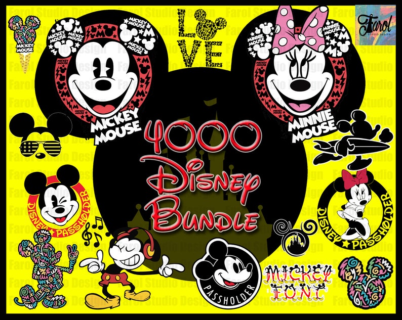 Download Disney SVG Bundle 4000 disney files svg bundle SVG Files ...
