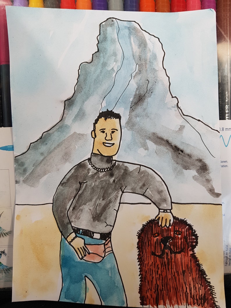 CUSTOM Terrible Celebrity Paintings