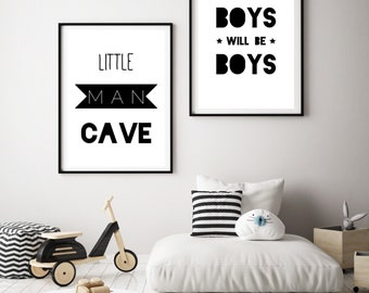 Boys Dream Art Digital Art Fine Gift Watercolor Art Print Nursery Room Decoration Little Soldier Modern Art Boys Room Decor