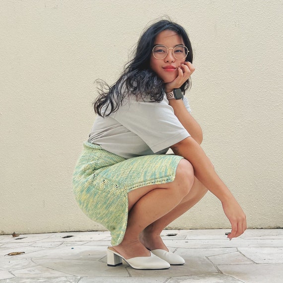 【THE MOZZ】Canter Knitting Setup SKIRT How to Knit a Skirt Waistband on a Knitting Machine