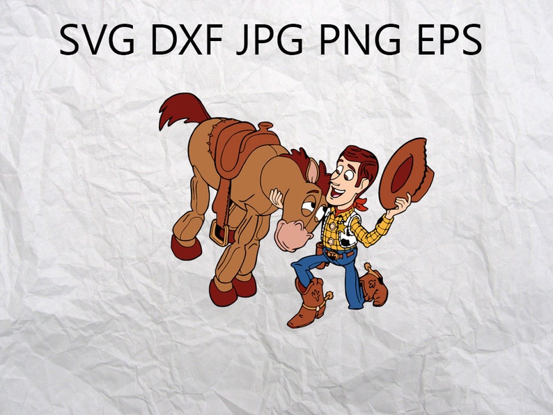 Download Woody svg Woody JPEG DXF eps vector toy clipart File for | Etsy