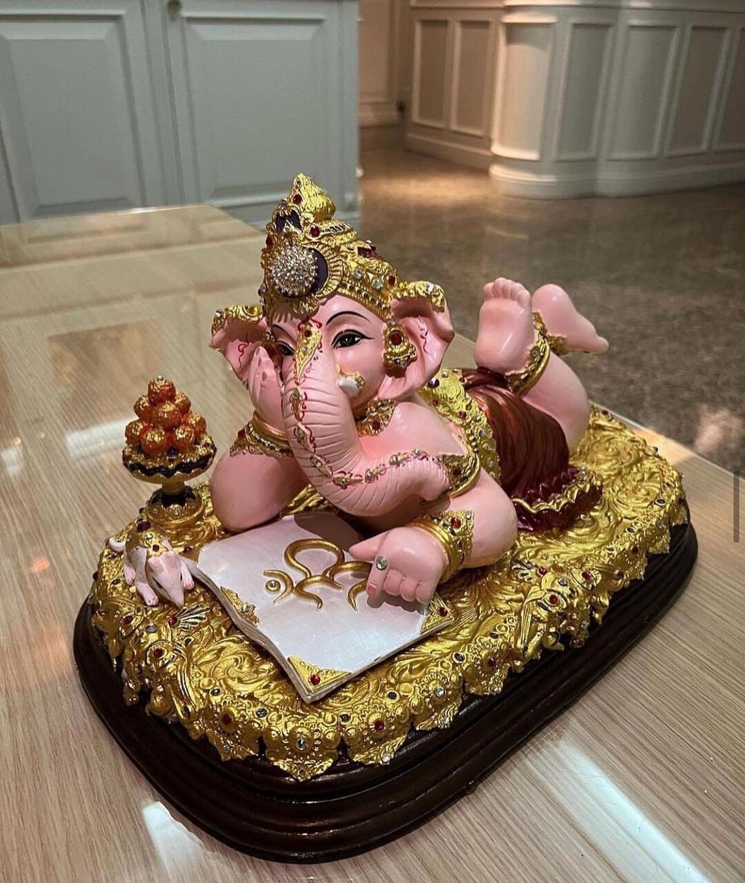 Ganesha Statue Small Lord Ganesha Hindu Elephant God Idol God Etsy