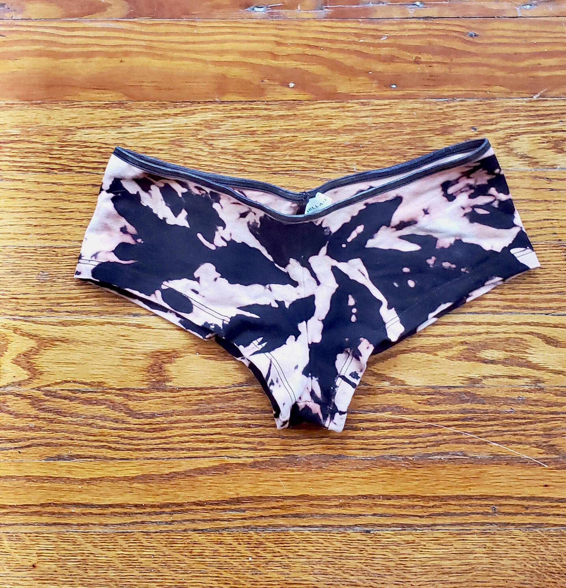 Black Rev. Dye Assorted Cheeky Undies | Etsy