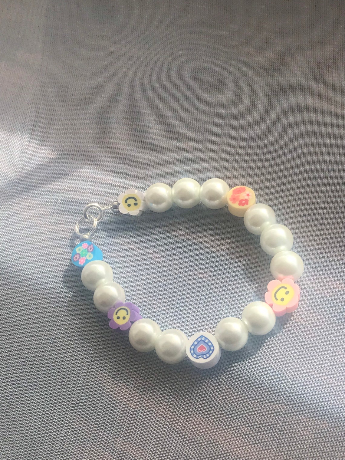 Soft aesthetic beaded bracelet / beaded bracelet / aesthetic / Etsy