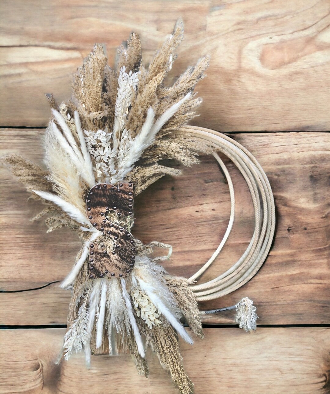 Rustic Lasso Wreath Rustic Door Hanger Rustic Lasso Wreath Door Hanger Decor Farmhouse Wreath