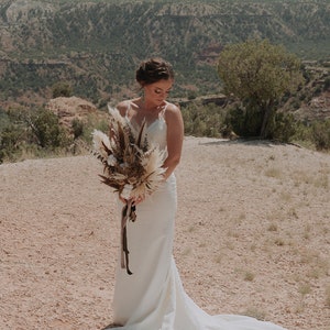 Rustic Wedding Boho Bridal Bouquet Boho Rustic Wedding Bouquet Dried Boho Wedding Flower Bouquet Rustic Boho Pampas Bouquet Boho Bridesmaid
