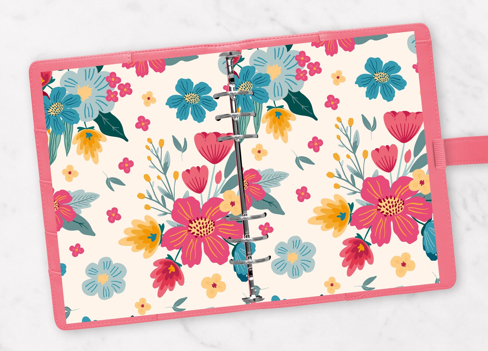 A5 planner dashboard Printable planner covers set a6 planner Etsy