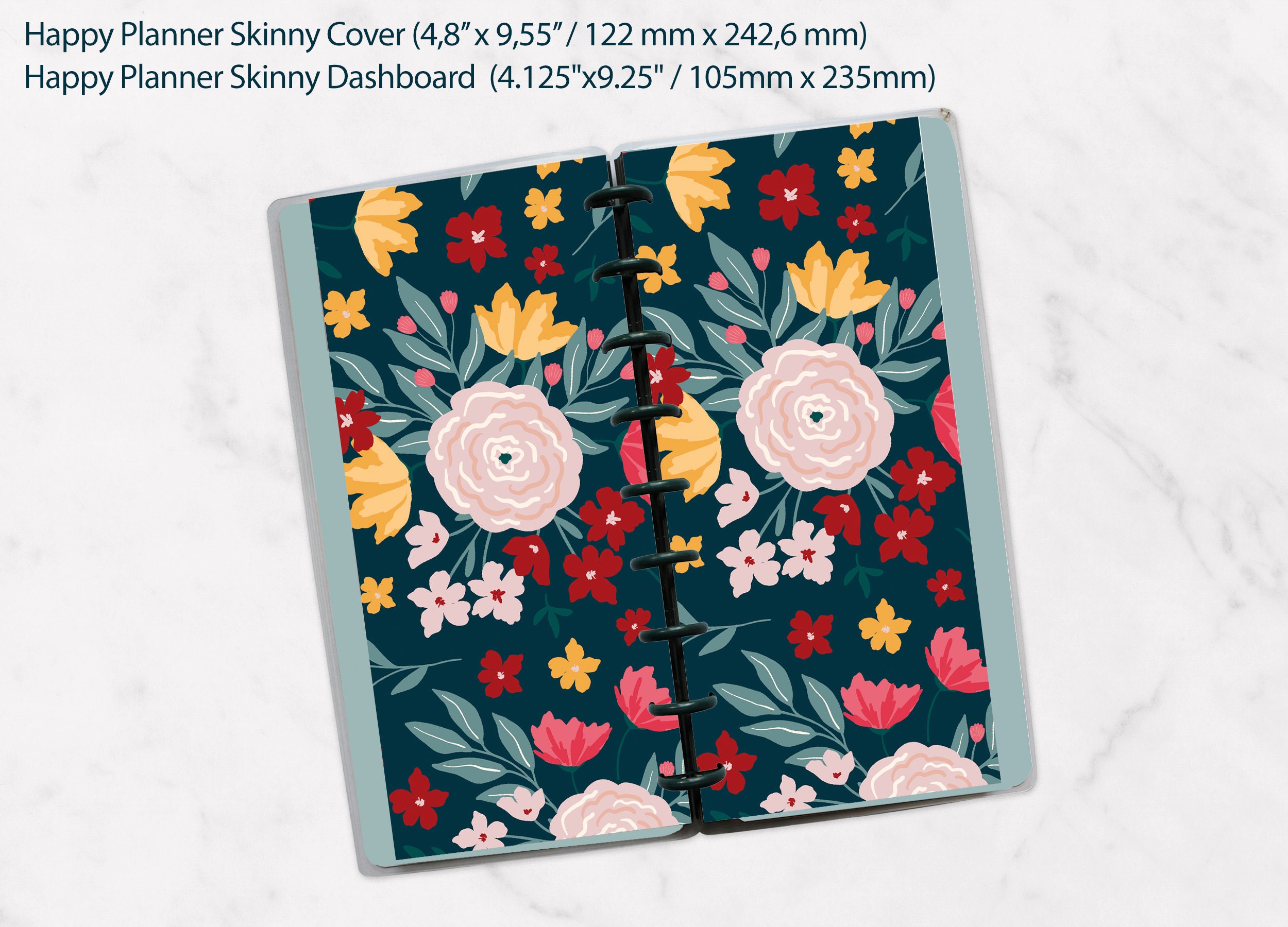 Happy Planner skinny classic inserts Happy planner cover Etsy